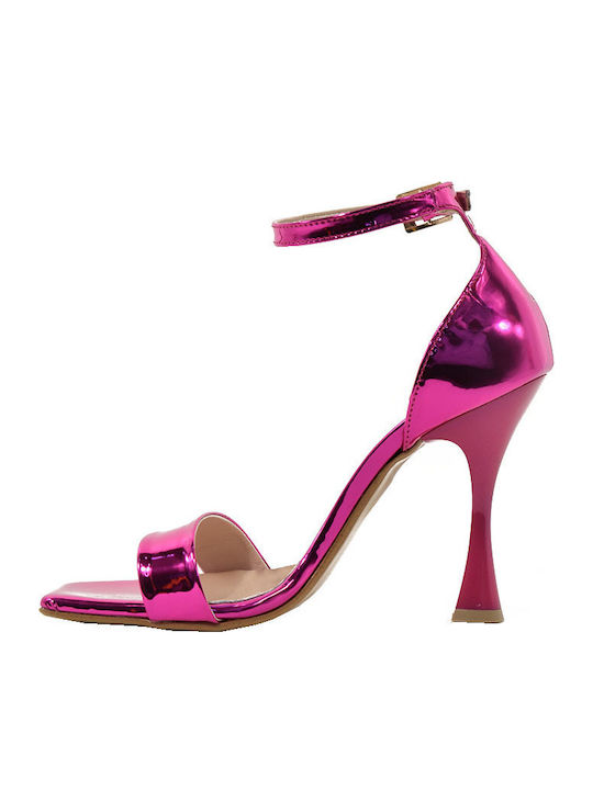 Sandalen Fuchsie