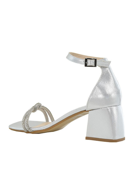 Sandalen Silber