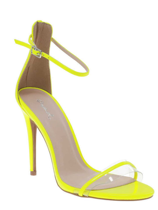 Damen Sandalen in Gelb Farbe