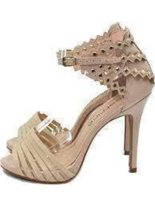 Sandalen Beige