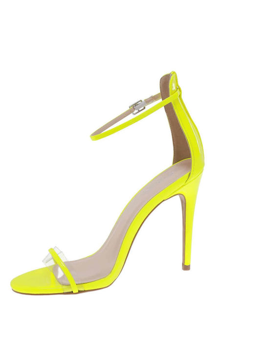 Damen Sandalen in Gelb Farbe