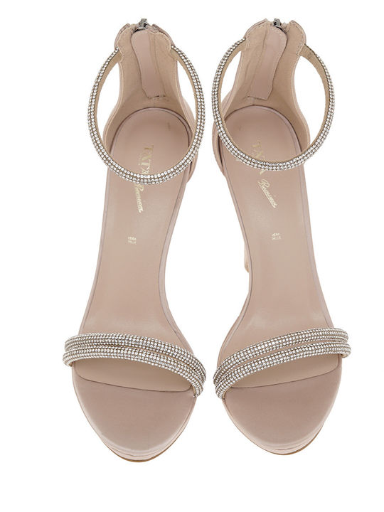 Sandalen Beige