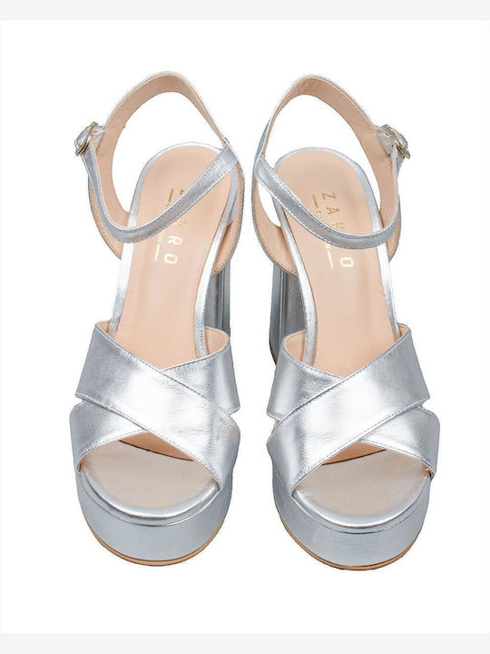 Sandalen Silber
