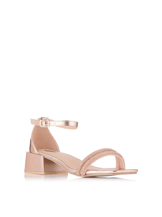 Mods Plus Damen Sandalen in Gold Farbe