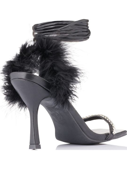 Sandals with Strass Black