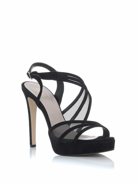 Glorish Women's Sandals Black 3047