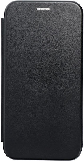 Elegance Book Piele artificială Negru (Redmi Note 12 Pro 5G)
