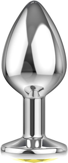 Lola Games Πρωκτική Σφήνα Small Κίτρινη 7cm