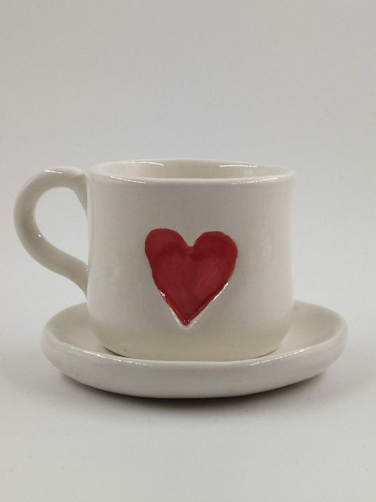 Ceramic Espresso Cup Set Beige