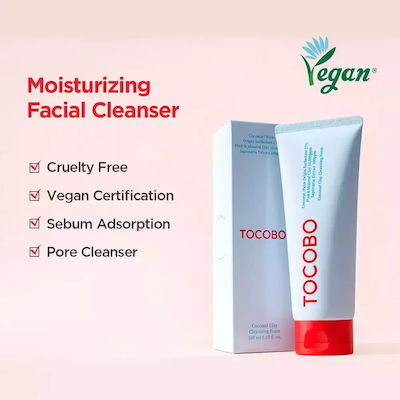 Tocobo Coconut Clay Cleansing Foam for Sensitive Skin 150ml