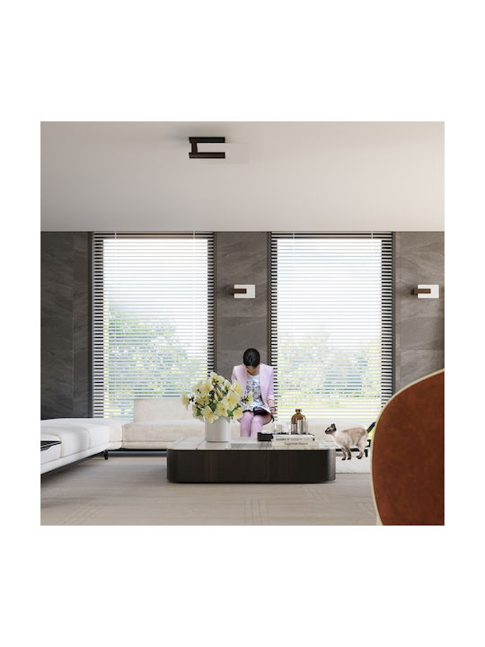Sollux Ceiling Mount Light 48cm Brown with Socket E27