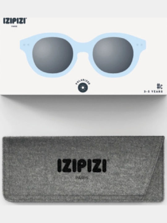 Izipizi Square Kids Sunglasses with Polarized Lens Sweet Blue for 3-5 Years