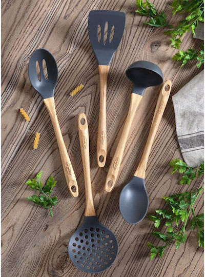 Bergner Shallow Sauce Spoon Nylon Beige 32cm