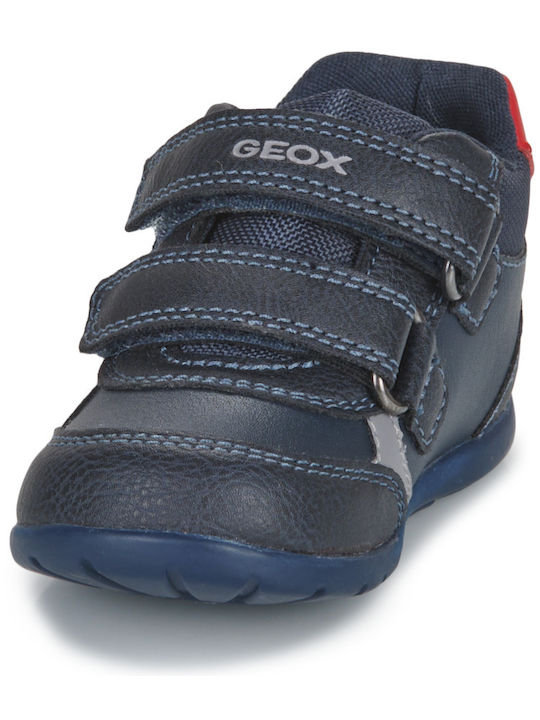 B ELTHAN Παιδικά Sneakers με Σκρατς Navy Μπλε