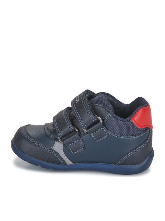B ELTHAN Παιδικά Sneakers με Σκρατς Navy Μπλε