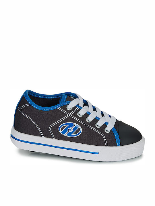 Παιδικά Sneakers με Ροδάκια Μαύρα