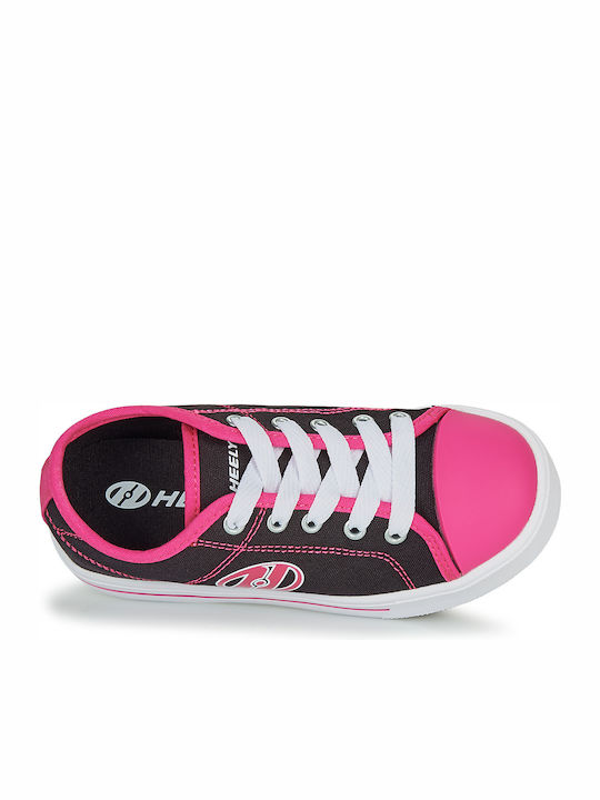 Παιδικά Sneakers με Ροδάκια Μαύρα