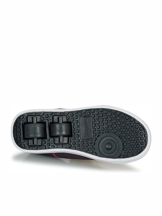 Παιδικά Sneakers με Ροδάκια Μαύρα