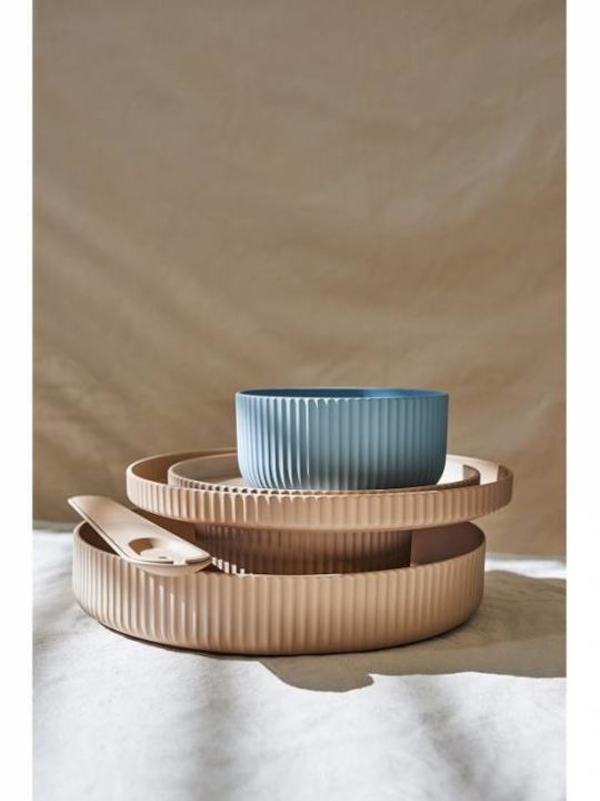 Chic Mic Bioloco Plant Deluxe Plate Desert Plastic Terracotta with Diameter 20cm