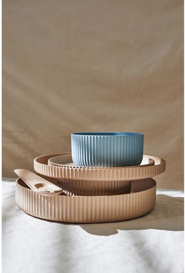 Chic Mic Bioloco Plant Deluxe Plate Desert Plastic Terracotta with Diameter 20cm