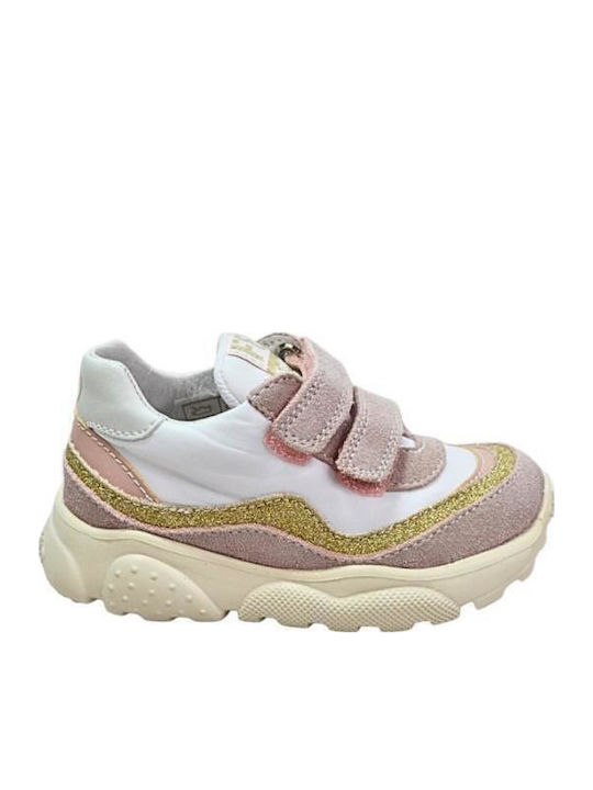 Kids Sneakers with Scratch Pink