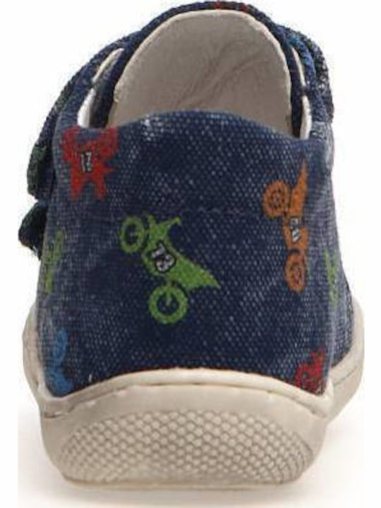 Kids Sneakers with Scratch Blue