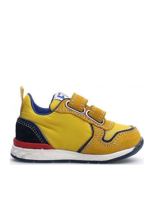 Kids Sneakers with Scratch Yellow