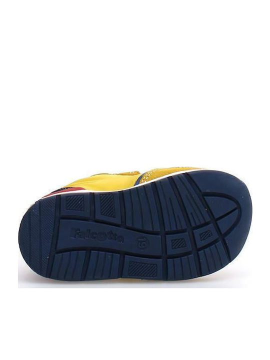 Kids Sneakers with Scratch Yellow