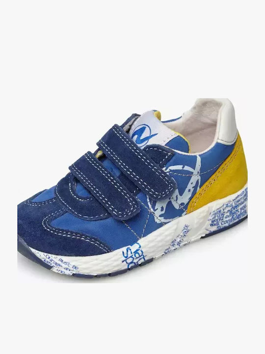 Kids Sneakers with Scratch Blue