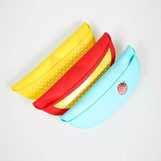 Baby Wise Cute Animals Waterproof Bib Silicone with Button & Pocket Turquoise