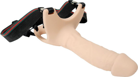 Kinksters Harnașament cu Dildo în Culoarea Pielii