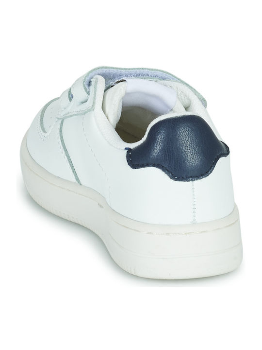 Παιδικά Sneakers με Σκρατς Λευκά