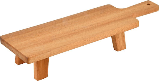 Bergner Сервираща платка за сирена с дръжка Дърво 38x11x7бр 1бр Bergner Сервираща платка за сирена с дръжка Дърво 38x11x7бр 1бр