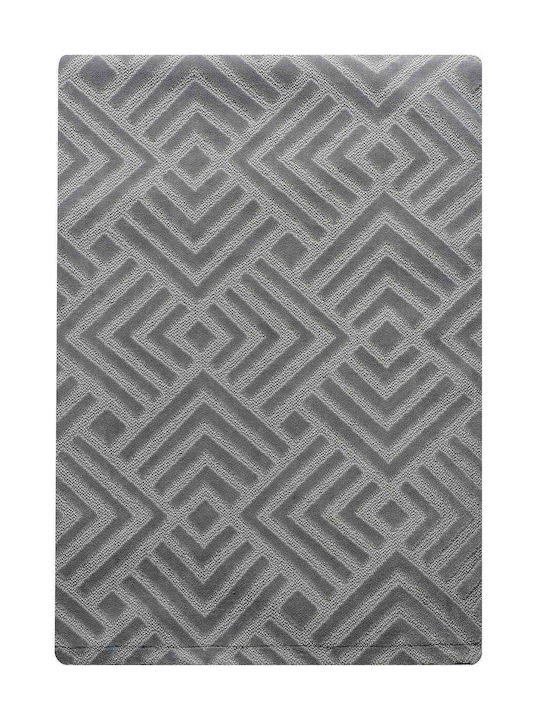 Madi Lavir Ριχτάρι Πολυθρόνας Ζακάρ 180x180εκ. Grey 2975-01