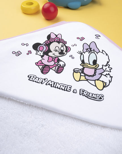 Prenatal Kapuzen Minnie Weiß