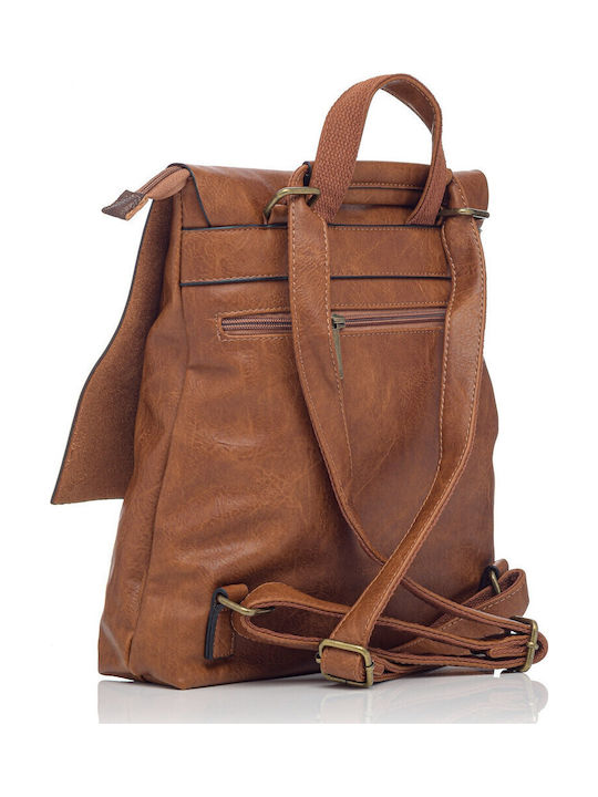 V-store Backpack Καφέ