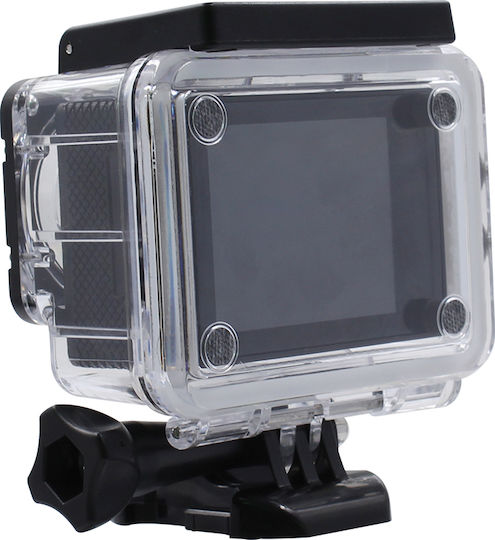 Lamtech LAM021158 Action Camera Full HD (1080p) Υποβρύχια (με Θήκη) με Οθόνη 2" Μαύρη