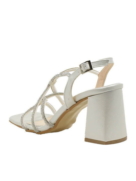 Sandalen Weiß