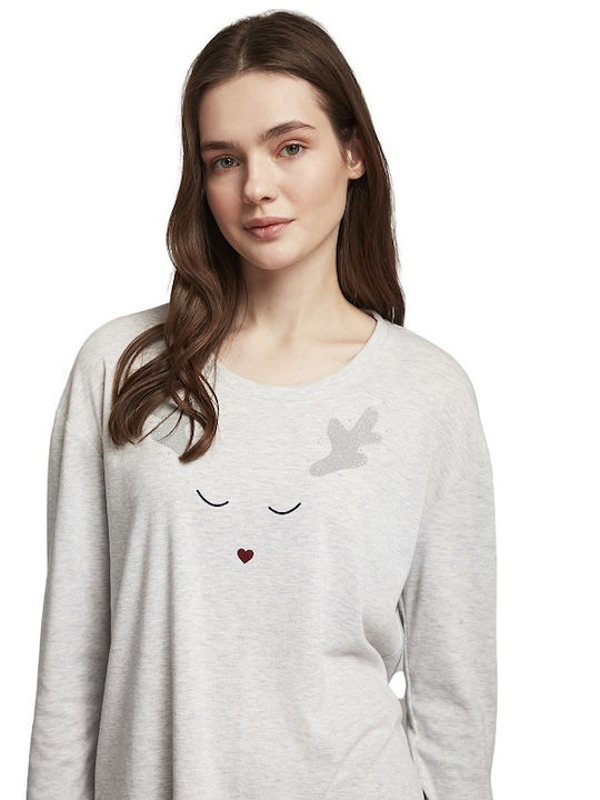 Catherine's Set Pijamale pentru Femei Gri