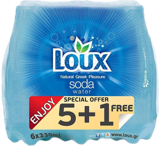 Loux Soda cu carbonatare în Sticlă 6x330ml