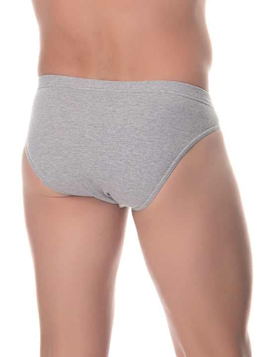 111 Herren Slips Gray 4Packung