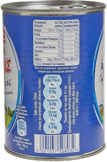 Delta Lapte Evaporat 1x410gr