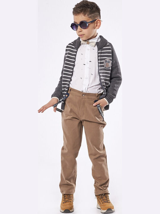 Kinder-Set mit Hose Winter 5Stück Gray