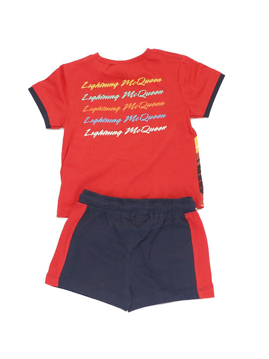 Disney Kids Set with Shorts Summer 2pcs Red