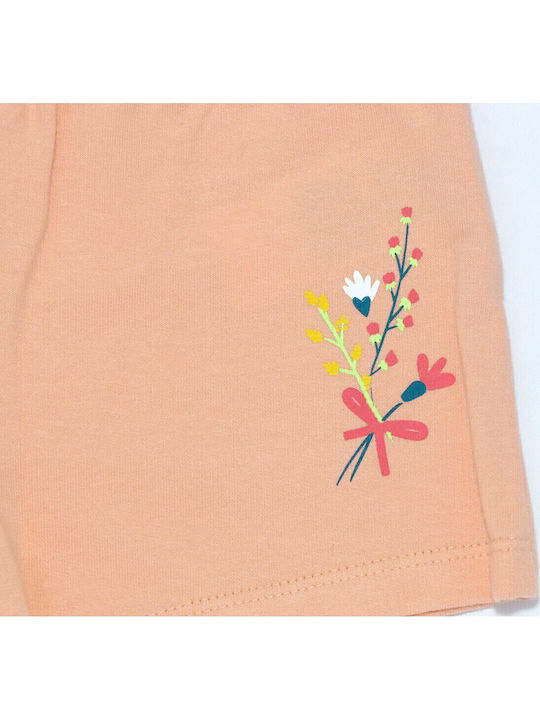 Kids' Set with Shorts Summer 2pcs Orange Frozen
