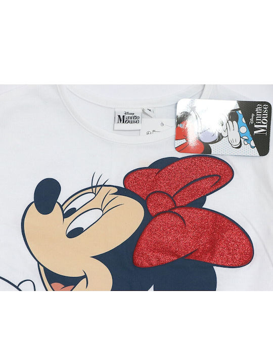 Комплект Лято 2бр Бял Minnie Mouse