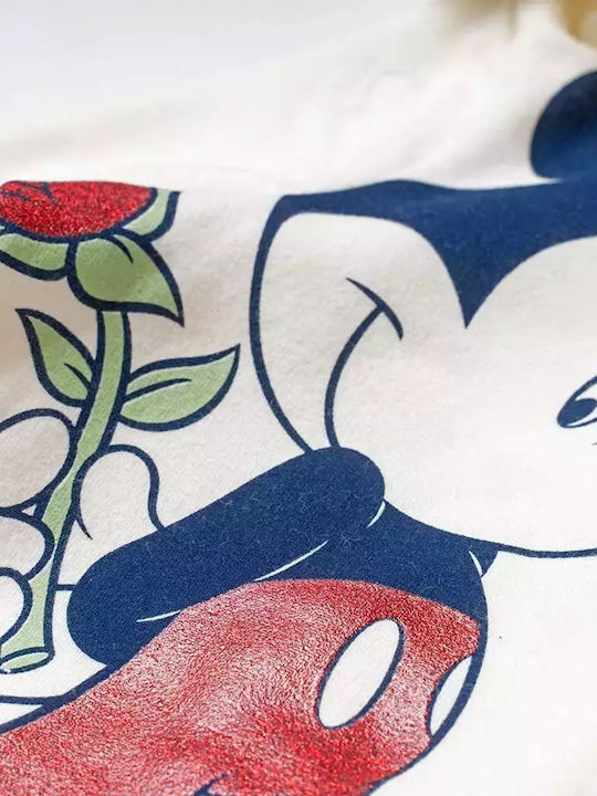 Παιδικό Σετ με Κολάν Χειμερινό 2τμχ Μπεζ Minnie