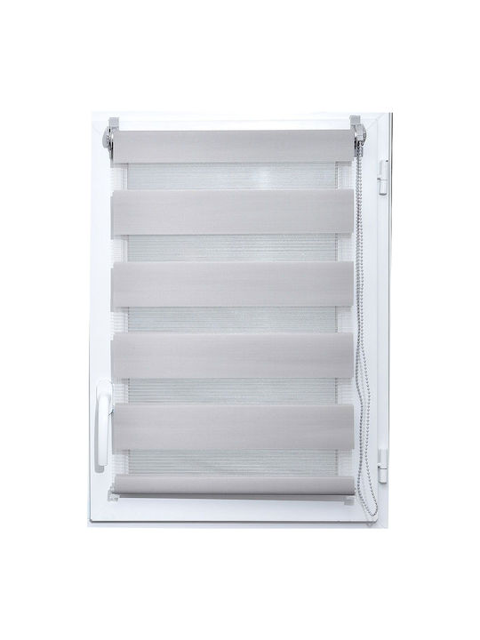 Roller Blinds L-n Light Partial Blackout Double Gray W120xH180cm 3502120180930