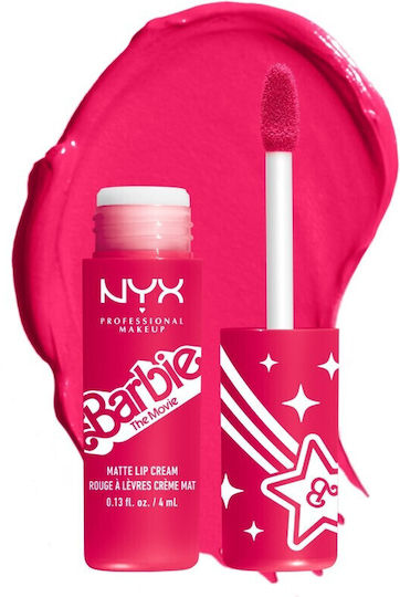 NYX Professional Makeup Smooth Whip Matte Lip Cream Течен Червило Мат Perfect Day Pink 4мл