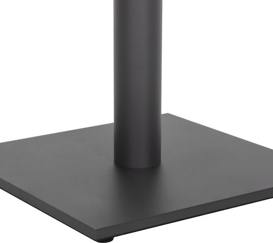HomeMarkt Метална Стойка За Маса Таблица с Регулатор Сив Матиран 45x45x71.5см